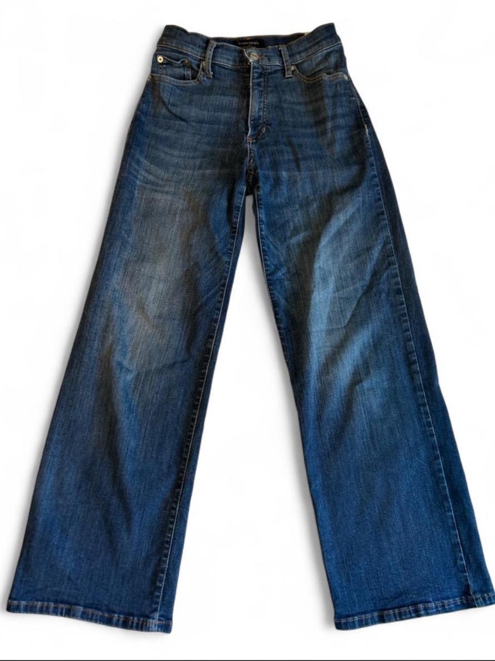 Banana Republic Women's Blue Wide-Leg Jeans